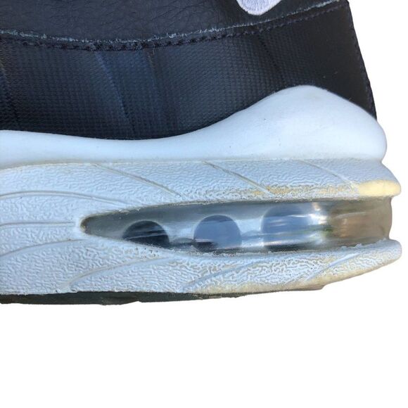 RARE 2018 Nike Air Max 95 Y2K Black Silver Size 7.5 - Picture 8 of 14
